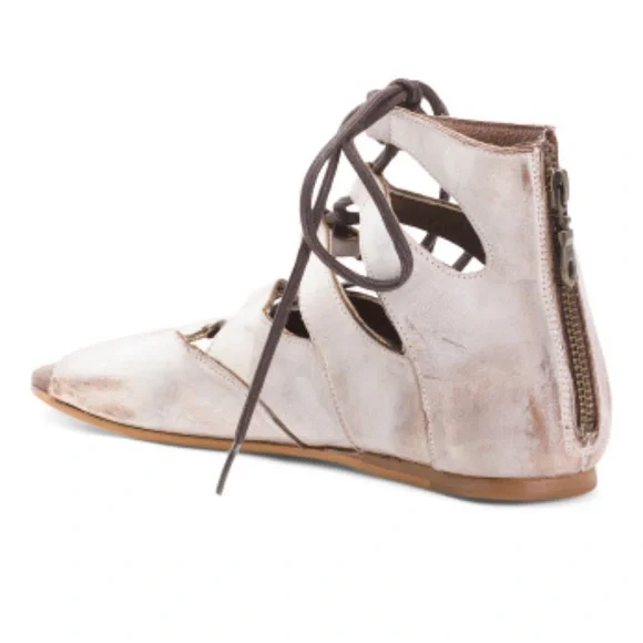 🛑 1 hour SALE. 💎 ROAN by BED/STU, Suede Winnie Flat Sandals - Picture 4 of 8